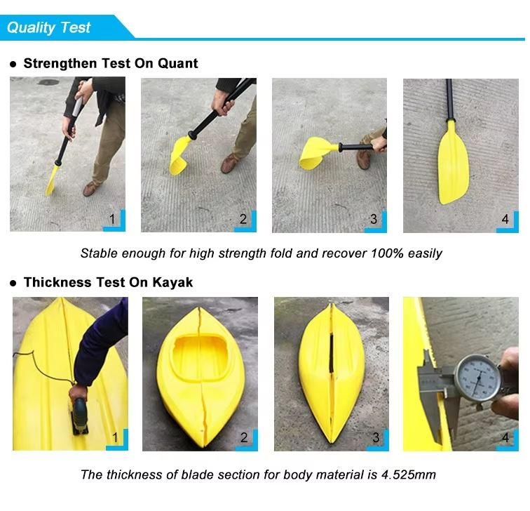 Kayak hull thickness and quality test